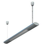 Светильник люминесцентный RIVAL 2x36 HF подвесной овальный ЭПРА 1305000220