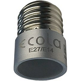 Ecola base Переходник с цоколя E27 на E14 Серебряный
