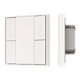 INTELLIGENT ARLIGHT Кнопочная панель KNX-301-22-4-SH-IN White (BUS, Frame) (IARL, IP20 Пластик, 3 го