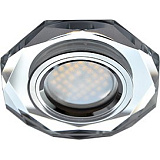  Ecola MR16 DL1652 GU5.3 Glass Стекло 8-угольник с прямыми гранями Хром / Хром 25x90