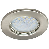  Ecola Light MR16 DL90 GU5.3 Светильник встр. плоский Сатин-Хром 30x80 - 2pack