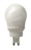 Энергосберегающая лампа  Ecola G9 globe  9W ELG G45 220V 2700K 82x45