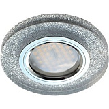  Ecola MR16 DL1650 GU5.3 Glass Стекло Круг Серебряный блеск / Хром 25x95