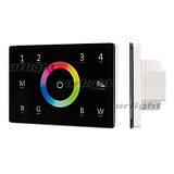 Панель Sens SMART-P85-RGBW Black (230V, 4 зоны, 2.4G) (Arlight, IP20 Пластик, 5 лет)