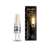 Лампа светодиодная Лампа Gauss LED G4 AC220-240V 2W 2700K 1/20/200