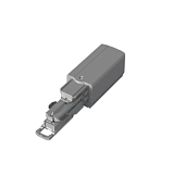 Токоподвод правый управляемый, серый, Master Track