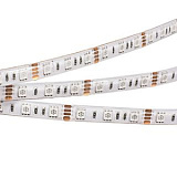 Светодиодная лента RTW 2-5000SE 12V RGB 2x (5060, 300 LED, LUX) (Arlight, 14.4 Вт/м, IP65)