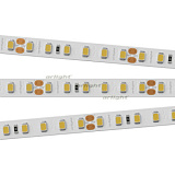 Светодиодная лента RT-A120-8mm 24V Warm3000 (9.6 W/m, IP20, 2835, 5m) (Arlight, Открытый)