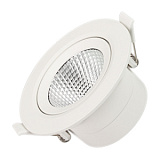 Светильник LTD-POLAR-TURN-R105-10W Warm3000 (WH, 36 deg, 230V) (Arlight, IP20 Пластик, 3 года)