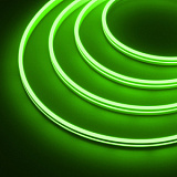 Светодиодная лента герметичная MOONLIGHT-SIDE-A168-4x10mm 24V Green (7.2 W/m, IP65, 2835, 5m, wire x1) (Arlight, 7.2 Вт/м, IP65)