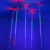 Светодиодная гирлянда ARD-ICEFALL-CLASSIC-D12-1000-5PCS-CLEAR-120LED-LIVE RGB (230V, 11W) (Ardecoled, IP65)