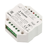 INTELLIGENT ARLIGHT Диммер SMART-0-10V-301-72-DIM-PD-IN (230V, 1x20mA, TUYA BLE, 2.4G) (IARL, IP20 Пластик, 5 лет)