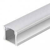 Профиль с экраном ALU-SLIM-H15-2000 ANOD+FROST (Arlight, Алюминий)