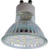Лампа светодиодная Ecola Light Reflector GU10  LED  3W 220V GU10 2800K прозрачное стекло 53x50