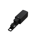 Токоподвод левый управляемый, черный, Master Track