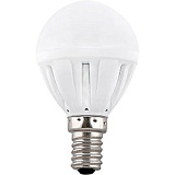 Лампа светодиодная Ecola Light Globe  LED  5,0W G45  220V E14 4000K шар 77x45