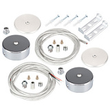 Подвес токопроводящий ARL-SL-ROUND-D70-360deg горизонтальный (Arlight, провод 2x0.5)