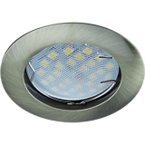  Ecola MR16 DL100 GU5.3 Светильник встр. литой Черненая Бронза 24x75