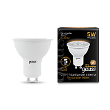 Лампа светодиодная Лампа Gauss LED MR16 GU10 5W 2700K 1/10/100