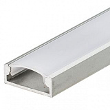Профиль с экраном ALU-WIDE-H8-2000 ANOD+FROST (Arlight, Алюминий)