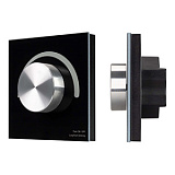 INTELLIGENT ARLIGHT Роторная панель SMART-1-10V-301-31-DIM-IN Black (24-48V, 2.4G) (IARL, IP20 Пласт