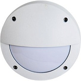 Ecola GX53 LED B4140S светильник накладной IP65 матовый Круг с ресничкой алюмин. 1*GX53 Белый 145x145x65