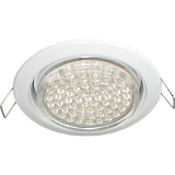  Ecola GX53 H4 Downlight without reflector_white (светильник) 38x106 - 2pack