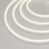 Светодиодная лента герметичная MOONLIGHT-SIDE-A120-06x12mm 24V Day4000 (9.6 W/m, IP65, 5m, wire x2) (Arlight, -)