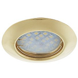  Ecola Light MR16 DL92 GU5.3 Светильник встр. выпуклый Золото 30x80 - 2pack