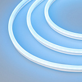 Образец Гибкий неон GALAXY-1608-5000CFS-2835-100 12V Azure 0.5M (16x8mm, 12W, IP67) (Arlight, 12 Вт/