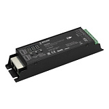INTELLIGENT ARLIGHT Декодер SMART-DMX512-304-83-RDM-SUF Black (12-48V, 4x8A, RJ-45) (IARL, IP20 Металл, 5 лет)