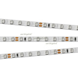 Светодиодная лента RT-A120-5mm 24V Yellow (9.6 W/m, IP20, 2835, 5m) (Arlight, узкая)