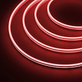 Светодиодная лента герметичная MOONLIGHT-SIDE-A168-4x10mm 24V Red (7.2 W/m, IP65, 2835, 5m, wire x1) (Arlight, 7.2 Вт/м, IP65)