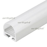 Профиль с экраном SL-LINE-2011M-2500 ANOD+OPAL ROUND (Arlight, Алюминий)