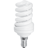 Энергосберегающая лампа  Ecola Spiral 15W Mini S-16A 220V E14 2700K 105x43