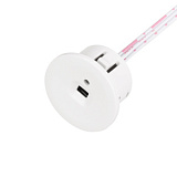 INTELLIGENT ARLIGHT Датчик движения SMART-SENS-1101-17-12-IN White (12-24V, 1x1.5A, Switch) (IARL, IP20 Пластик, 5 лет)