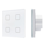 INTELLIGENT ARLIGHT Сенсорная панель DALI-301-11-IN White (BUS/24V, Backlight) (IARL, IP20 Пластик, 5 лет)
