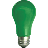 Лампа светодиодная Ecola classic   LED color  8,0W A55 220V E27 Green Зеленая 360° (композит) 108x55