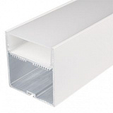 Профиль с экраном SL-LINE-7477-2500 WHITE+OPAL (Arlight, Алюминий)