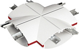 RV connector X white