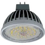 Лампа светодиодная Ecola MR16 LED 5,4W 220V GU5.3 4200K прозрачное стекло 47x50