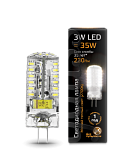 Лампа светодиодная Лампа Gauss LED G4 AC185-265V 3W 2700K 1/20/200
