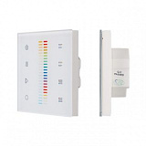 Панель Sens SR-2830C-AC-RF-IN White (220V,RGB+CCT,4зоны) (Arlight, IP20 Пластик, 3 года)
