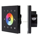 INTELLIGENT ARLIGHT Сенсорная панель DALI-901-11-4G-RGBW-DT8-IN Black (BUS/230V) (IARL, IP20 Пластик, 3 года)