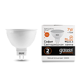 Лампа светодиодная Лампа Gauss LED Elementary MR16 GU5.3 7W 2700K 1/10/100