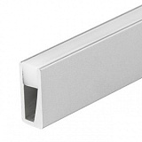 Профиль с экраном ALU-NANO-6-2000 ANOD+SILICONE (Arlight, Алюминий)