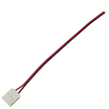 Ecola LED strip connector соед. кабель с одним 2-х конт. зажимным разъемом 10mm 15 см. уп. 3 шт.
