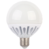 Лампа светодиодная Ecola globe   LED Premium 20,0W G95 220V E27 2700K шар (ребристый алюм. радиатор) 130x95