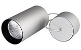 Светильник подвесной SP-POLO-R85-2-15W Warm White 40deg (Silver, Black Ring) (Arlight, Металл)