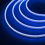 Светодиодная лента герметичная MOONLIGHT-SIDE-A168-4x10mm 24V Blue (7.2 W/m, IP65, 2835, 5m, wire x1) (Arlight, 7.2 Вт/м, IP65)